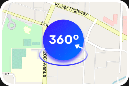 Full 360-Degree Navigation