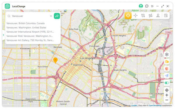 Locachange Digital Map