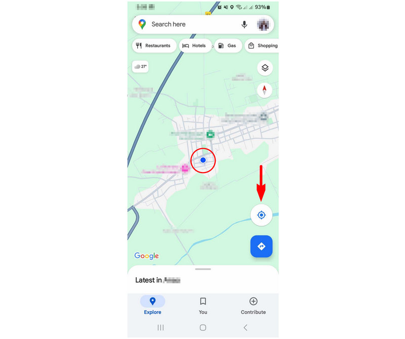 Google Maps Location Icon