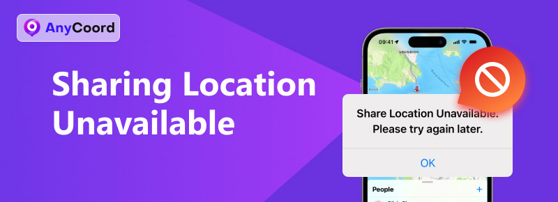 Sharing Location Unavailable