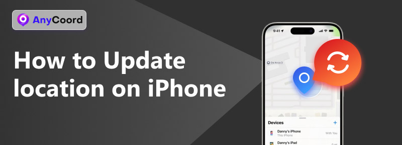 How to Update location on iPhone