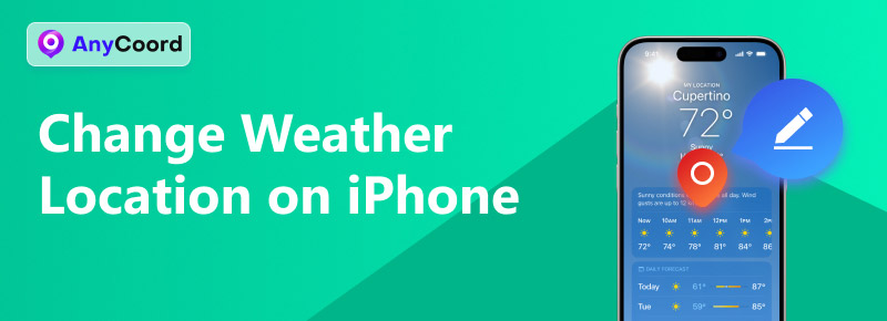 Change Weather Location on iPhone