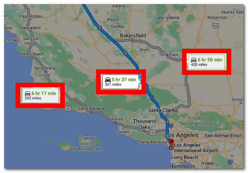 Travel Time And Distance